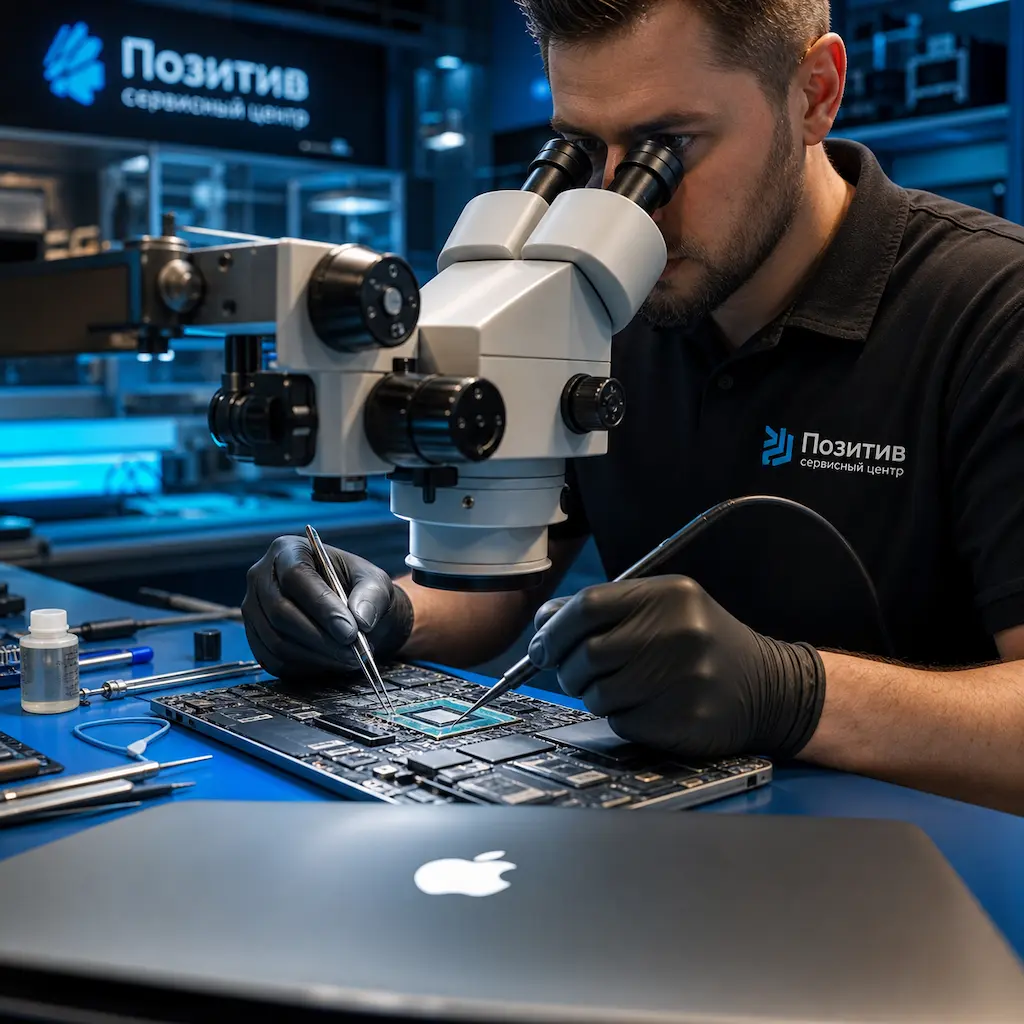 Замена видеокарты Apple MacBook в Троицке