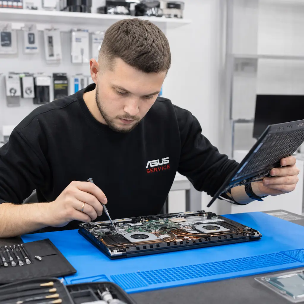 заменить клавиатуру на ноутбуке Asus в Троицке