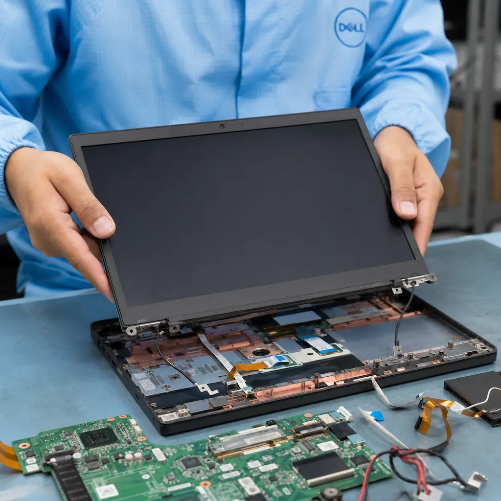 заменить матрицу ноутбука Dell в Троицке
