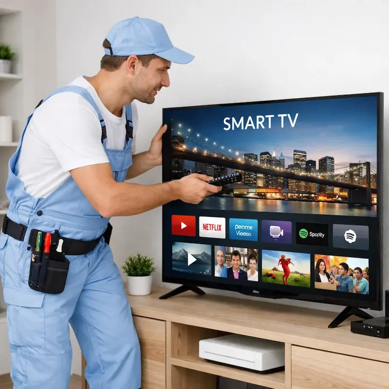 Как вызвать мастера для настройки Smart TV в Троицке