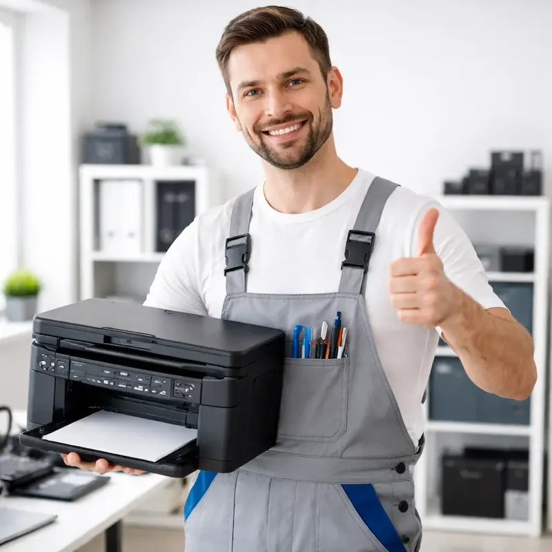 Установка и настройка принтера в Троицке