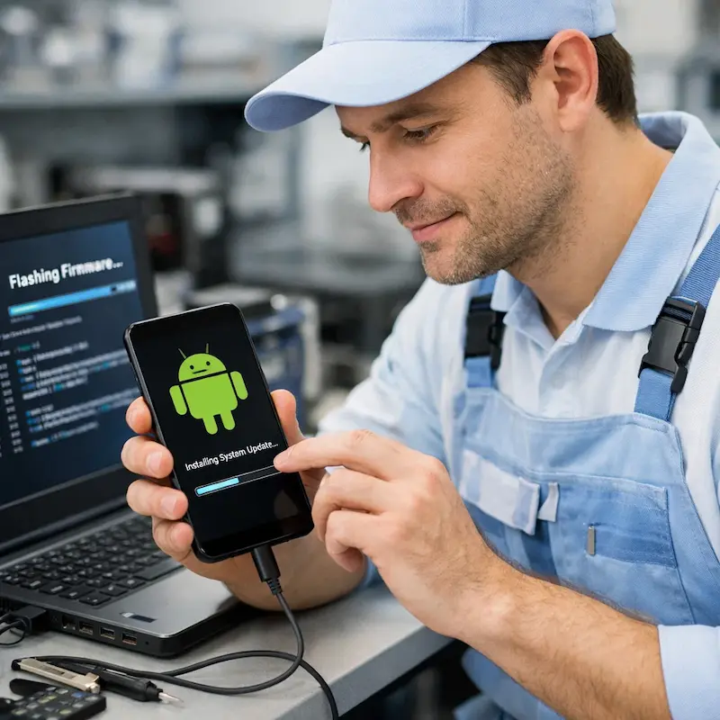 Перепрошить телефон в Троицке