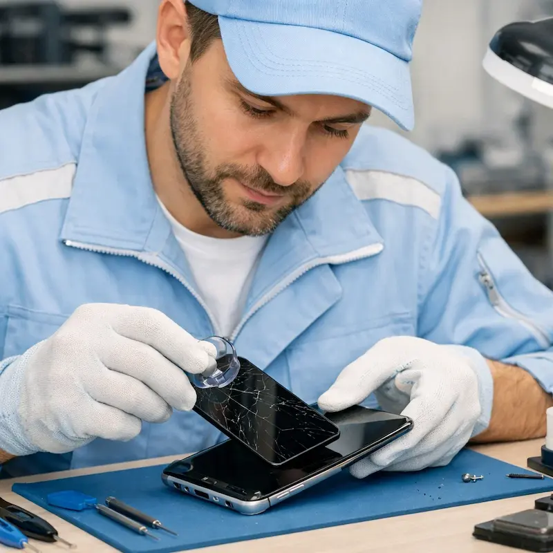 Заменить сенсорное стекло на смартфоне в Троицке