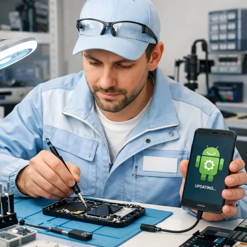 Настройка системы Android в Троицке